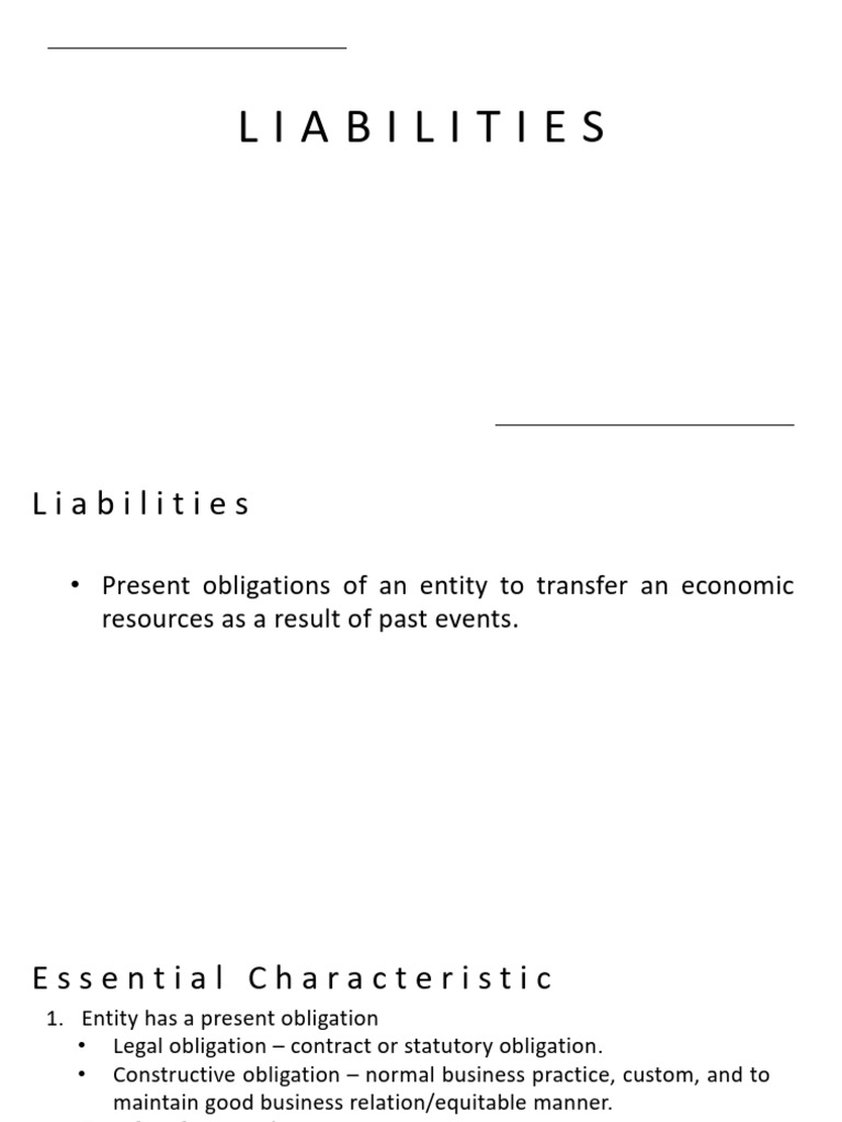 Module+1+ +PPT | PDF | Historical Cost | Liability (Financial Accounting)