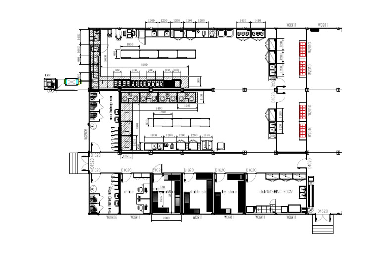 05.01 Drawing - Kitchen Equipment Layout | PDF