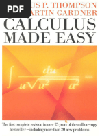 Calculus Made Easy | PDF