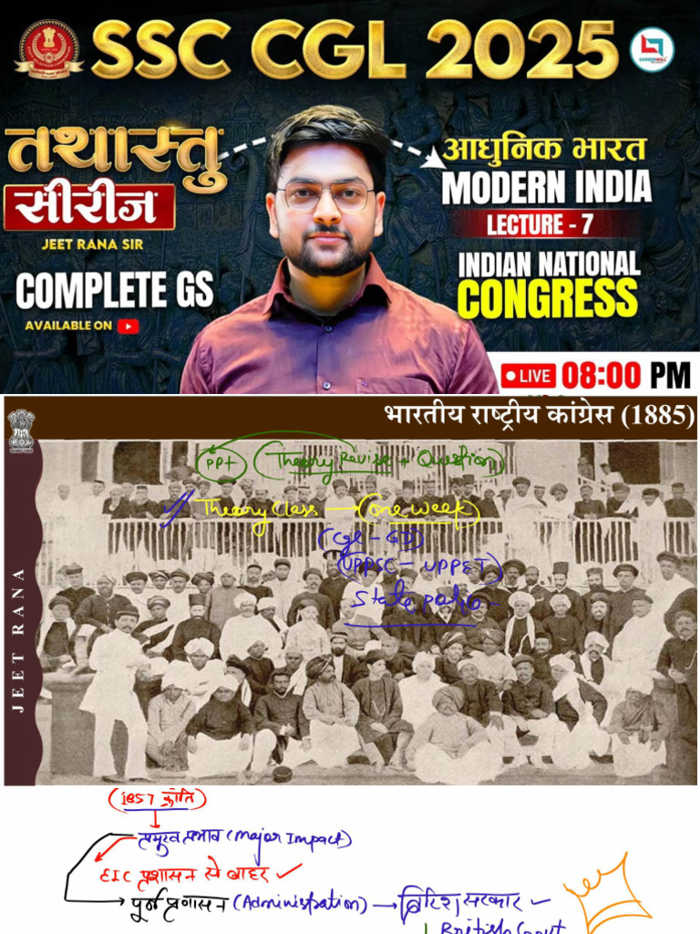 M 4 INC Modern History 7 Tathastu Jeet Rana GS | PDF