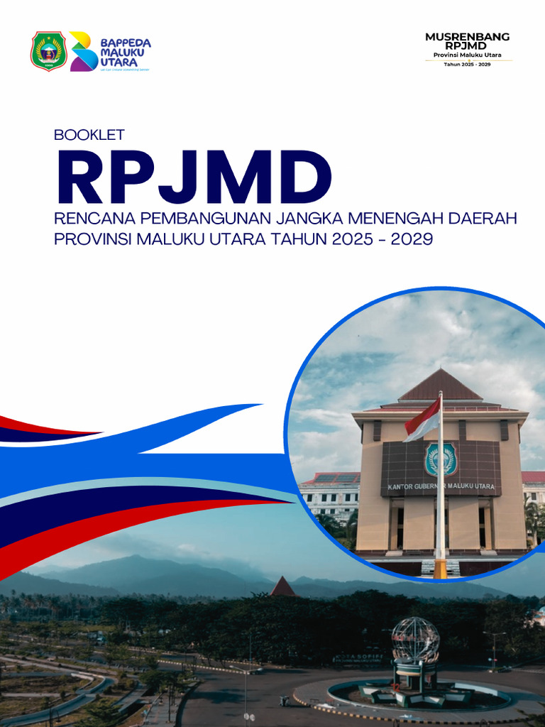 Booklet RPJMD Provinsi Maluku Utara Tahun 2025-2029 | PDF