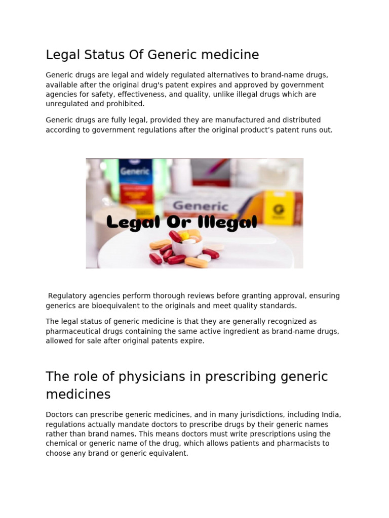 Harika | PDF | Generic Drug | Medical Prescription