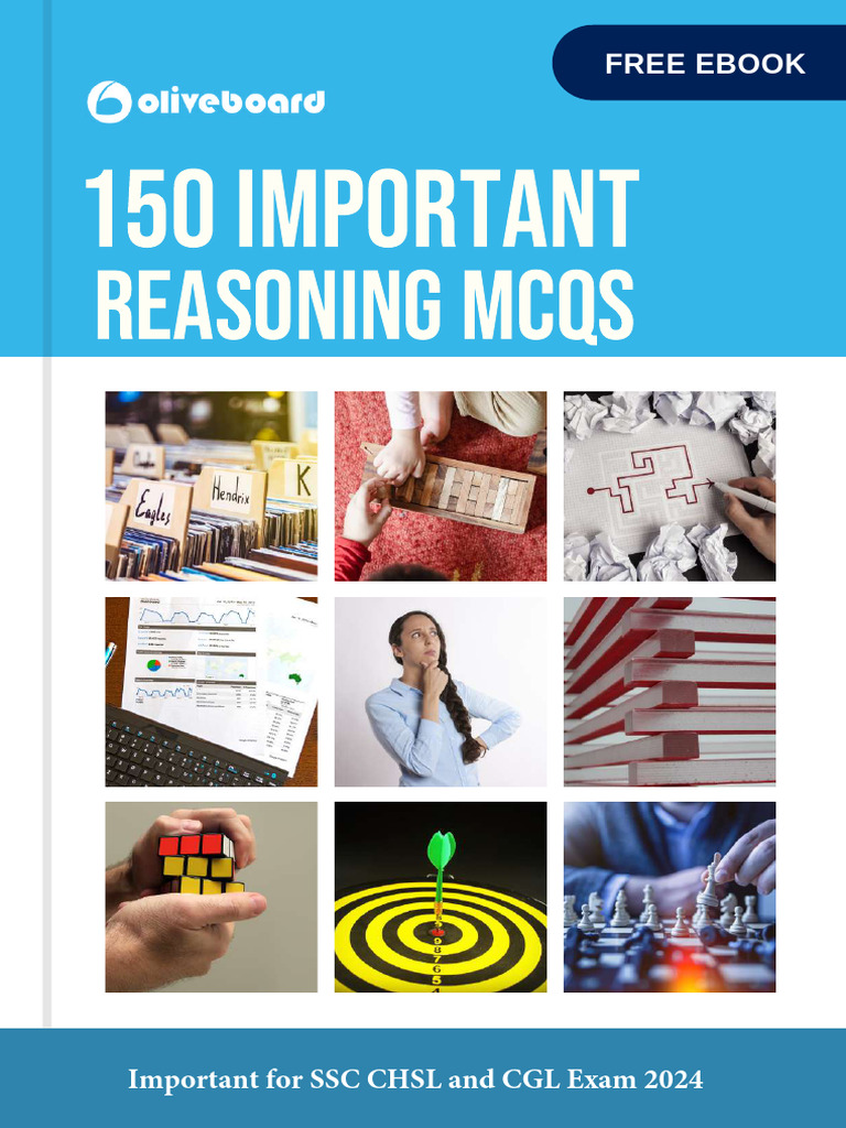 150 Reasoning MCQs for SSC Exams 2024 | PDF