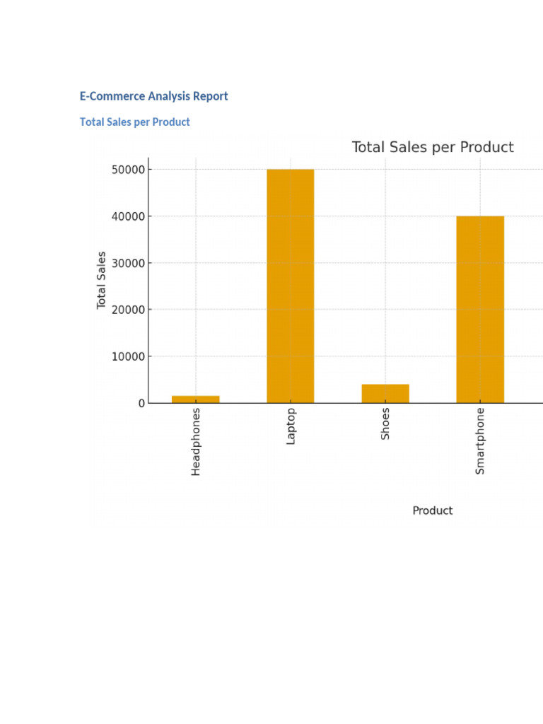 Ecommerce Analysis Report | PDF