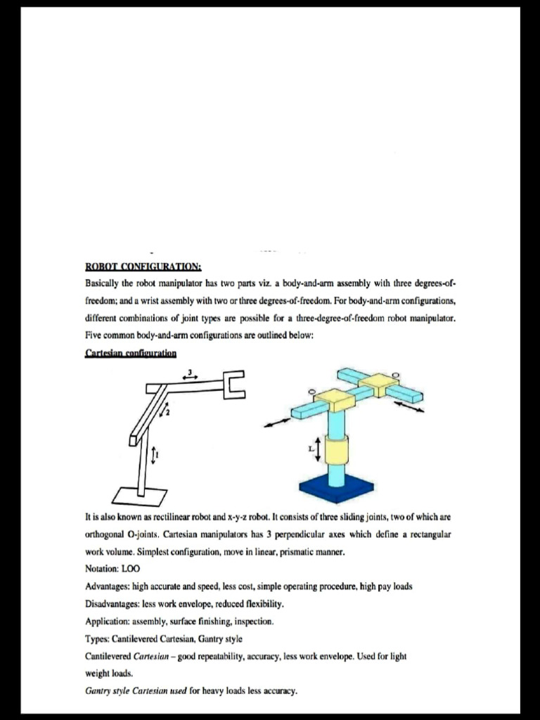 Robotics - Long Answers | PDF