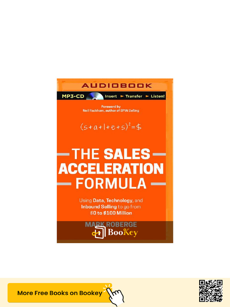 Sales Acceleration Formula Guide | PDF | Customer Relationship ...