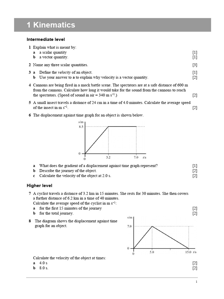 As Student Worksheets | PDF | Force | Electric Current