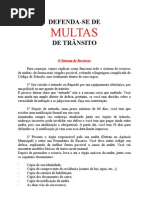 Manual de Recurso de Multas