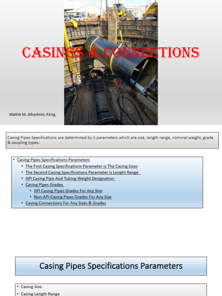 CASING Connection | PDF | Pipe (Fluid Conveyance) | Strength Of Materials