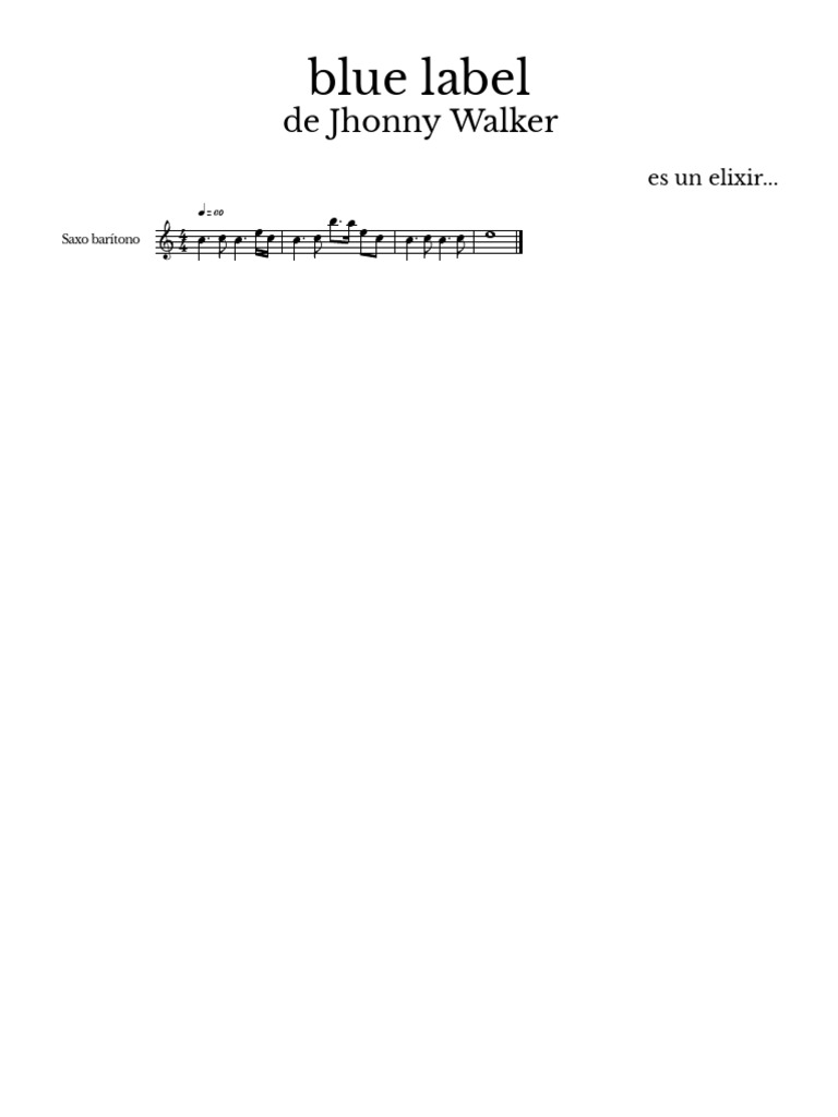 Blue Label | PDF