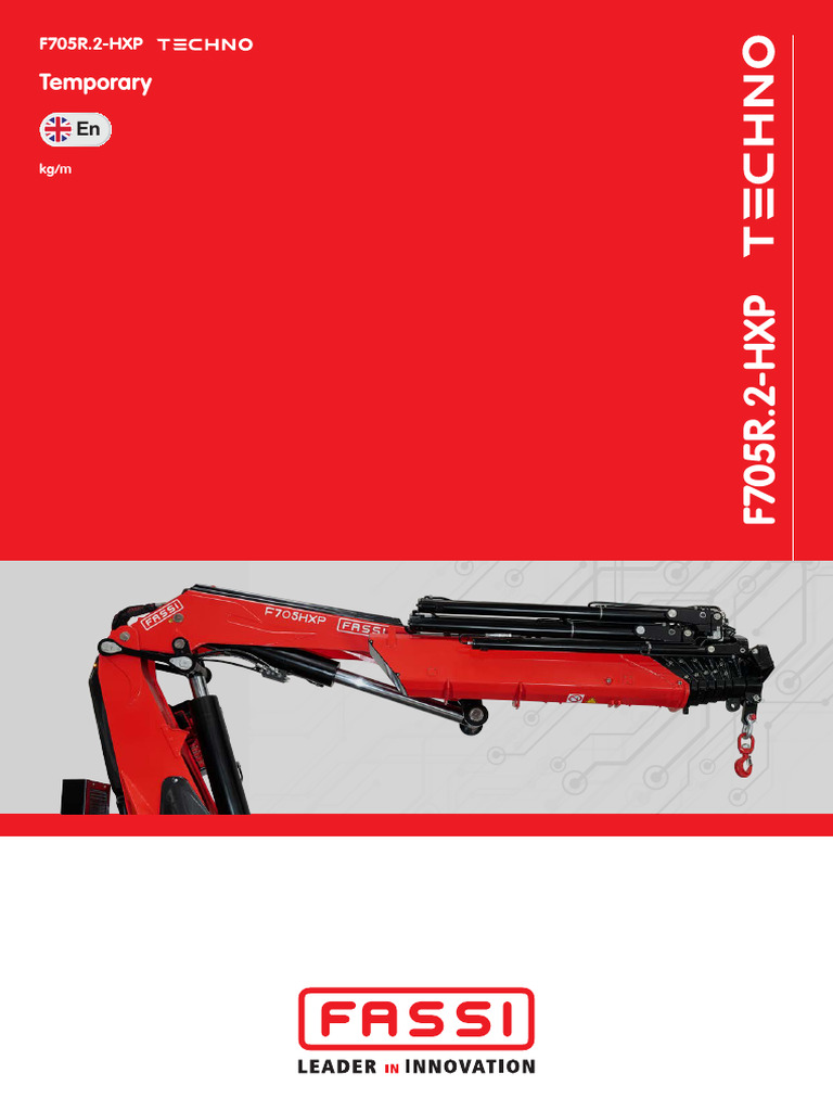 Fassi F705R HXP Temporary en | PDF