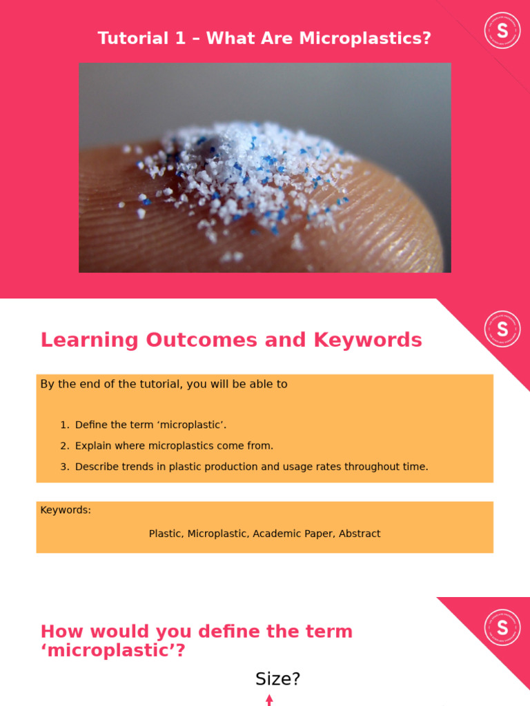 Tutorial 1 - Introduction To Microplastics 2 | PDF | Plastic | Waste