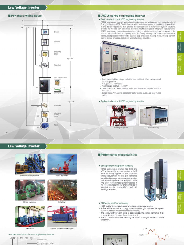 AS700 Engineering Inverter Overview | PDF | Power Inverter | Rectifier