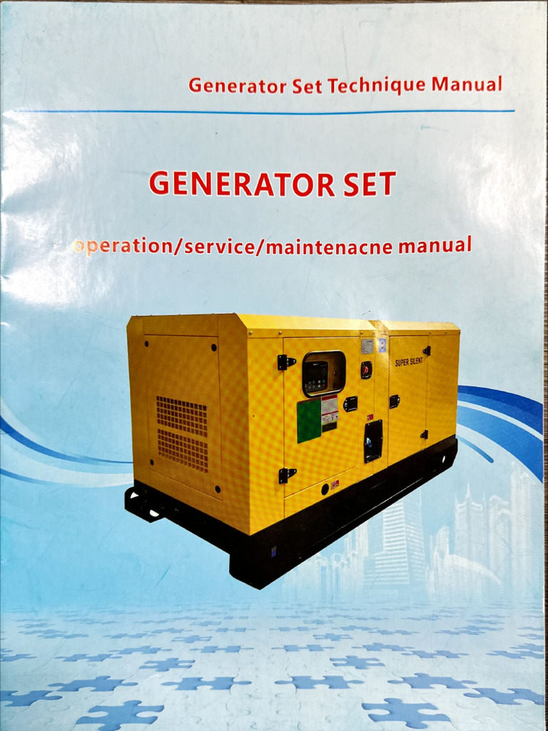 Genset Manual | PDF