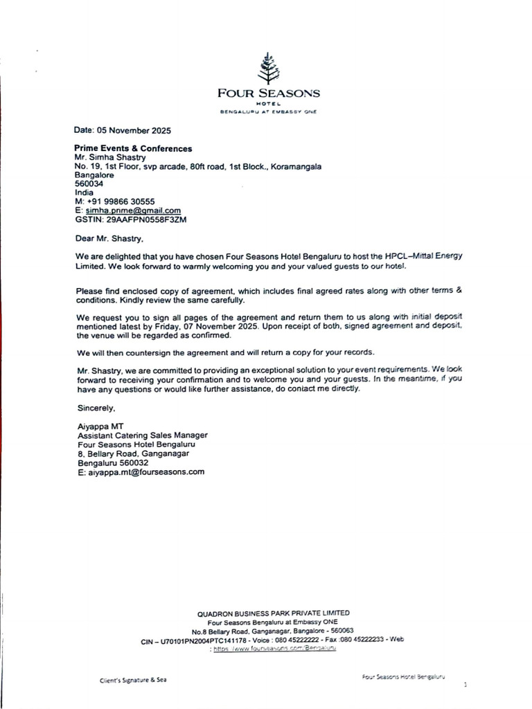 Document For Sign | PDF