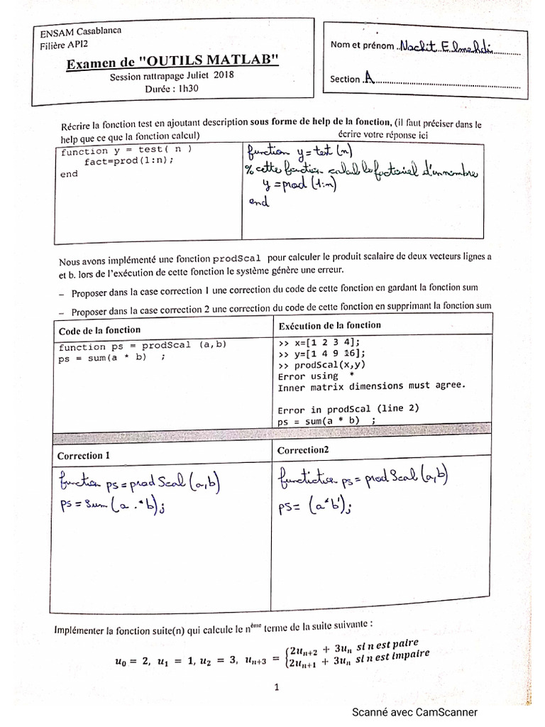 Ratt MATLAB 2018 Proposition | PDF