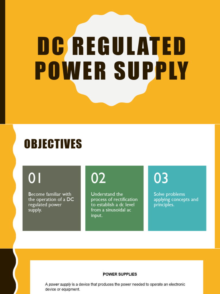 DC Regulated Power Supply | PDF
