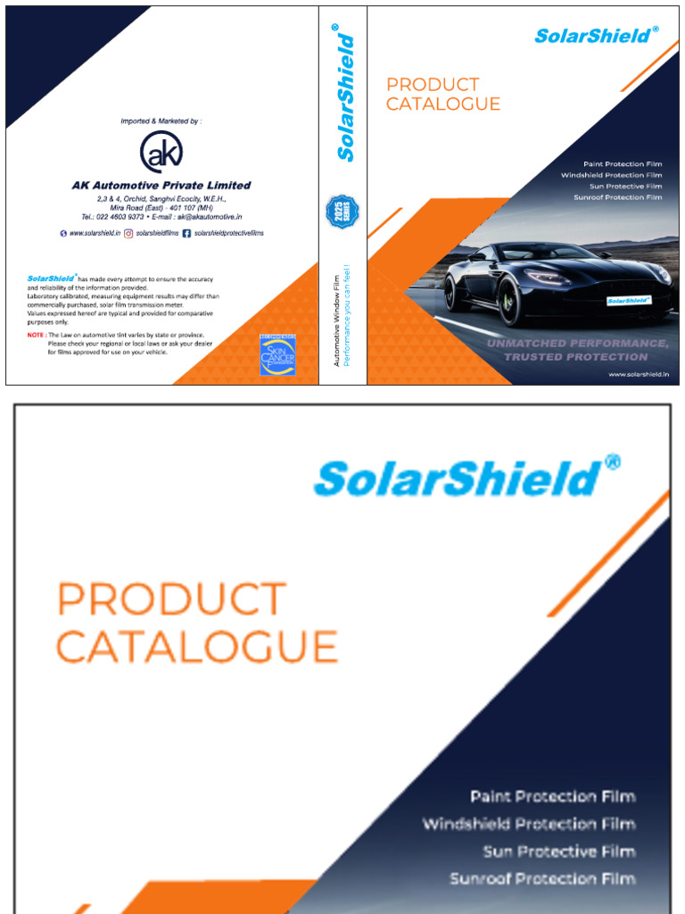 Solar Shield Master Shade Card | PDF