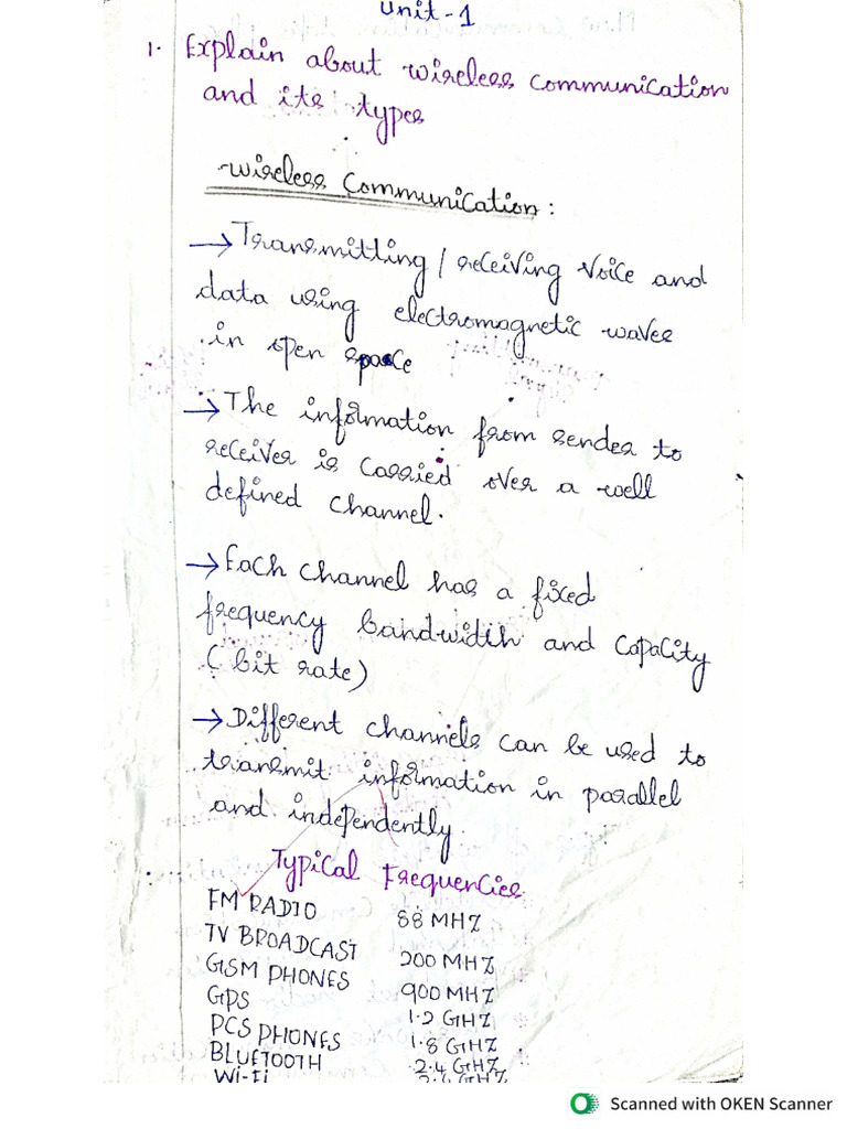 Unit - 1 Mobile Computing | PDF