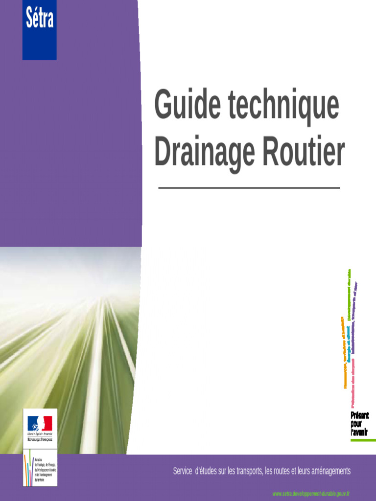 Guide technique sur le drainage routier | PDF | Ingénierie civile