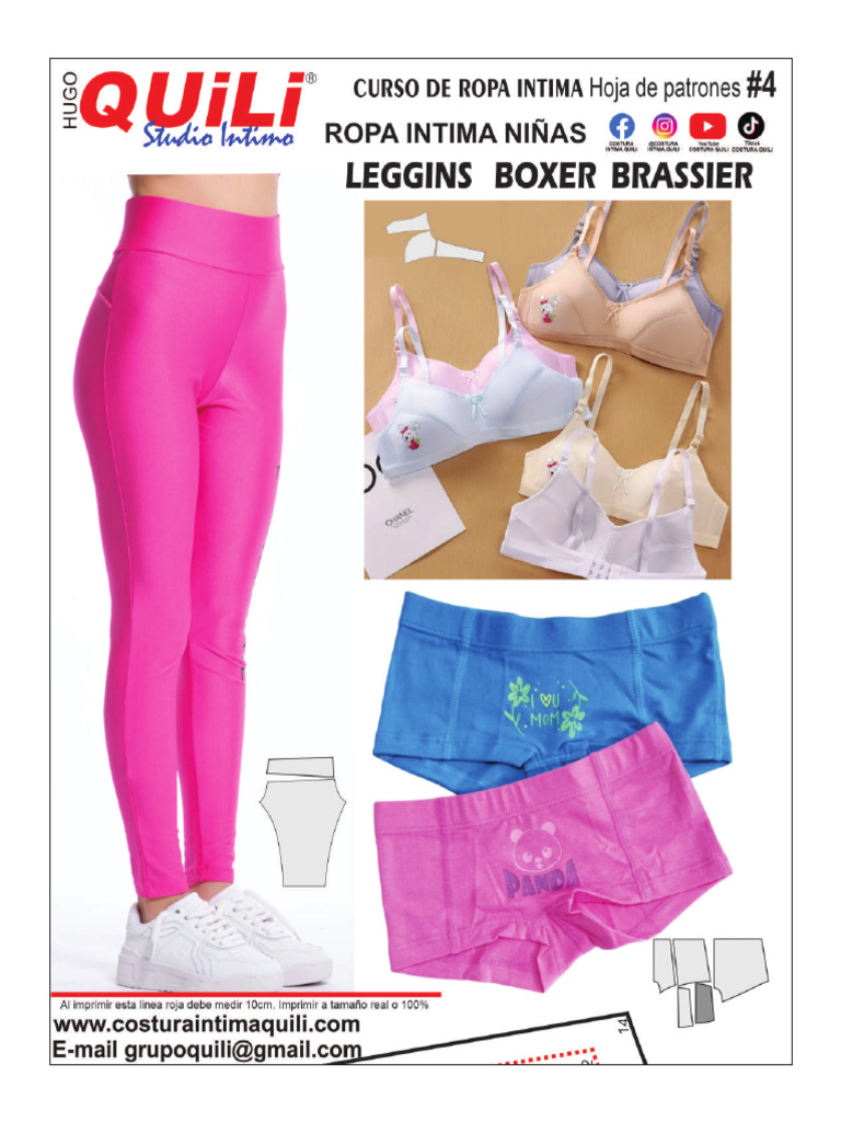 Curso Ropa Intima Hoha de Patrones 4 Compressed | PDF