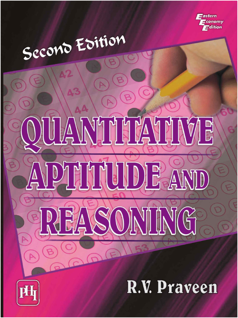 Quants and Reasoning Book | PDF