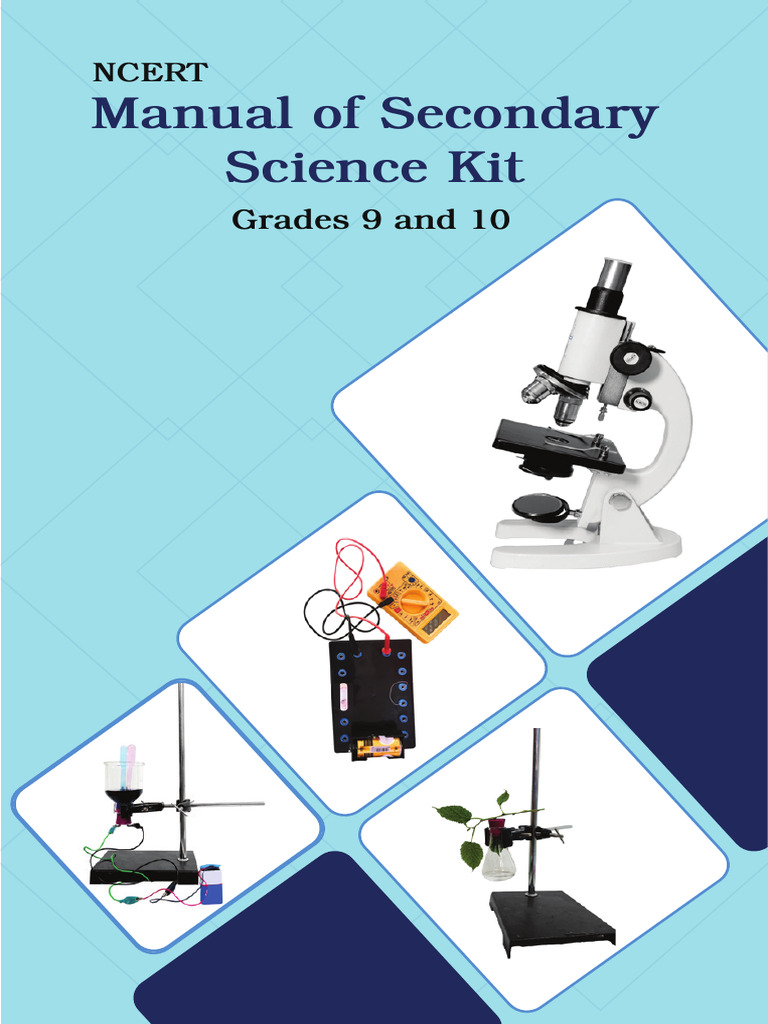 NCERT Secondary Science Kit Manual 9-10 | PDF | Mixture | Learning