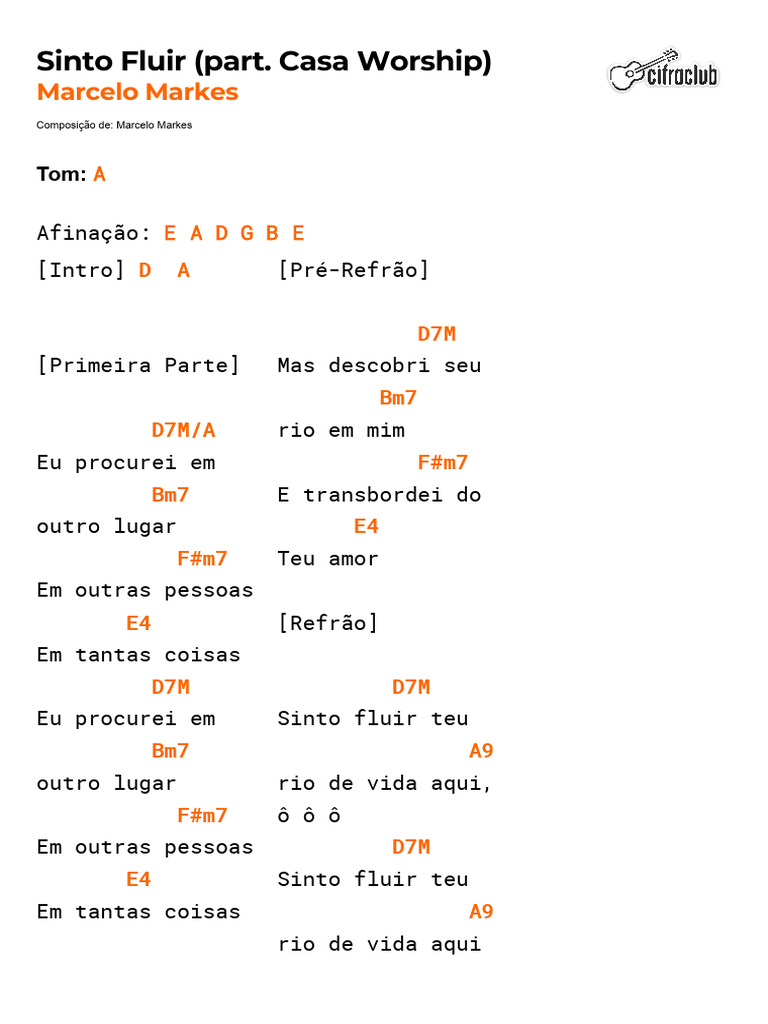 Letra da Música 