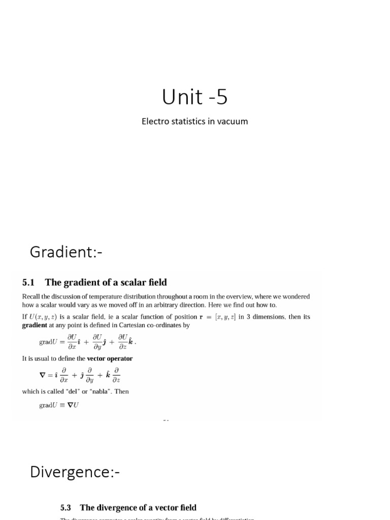 Unit - 5 | PDF