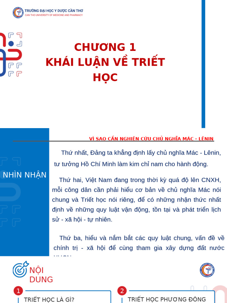 Chuong 1 - Khai Luan Ve Triet Hoc 10 - 11 | PDF