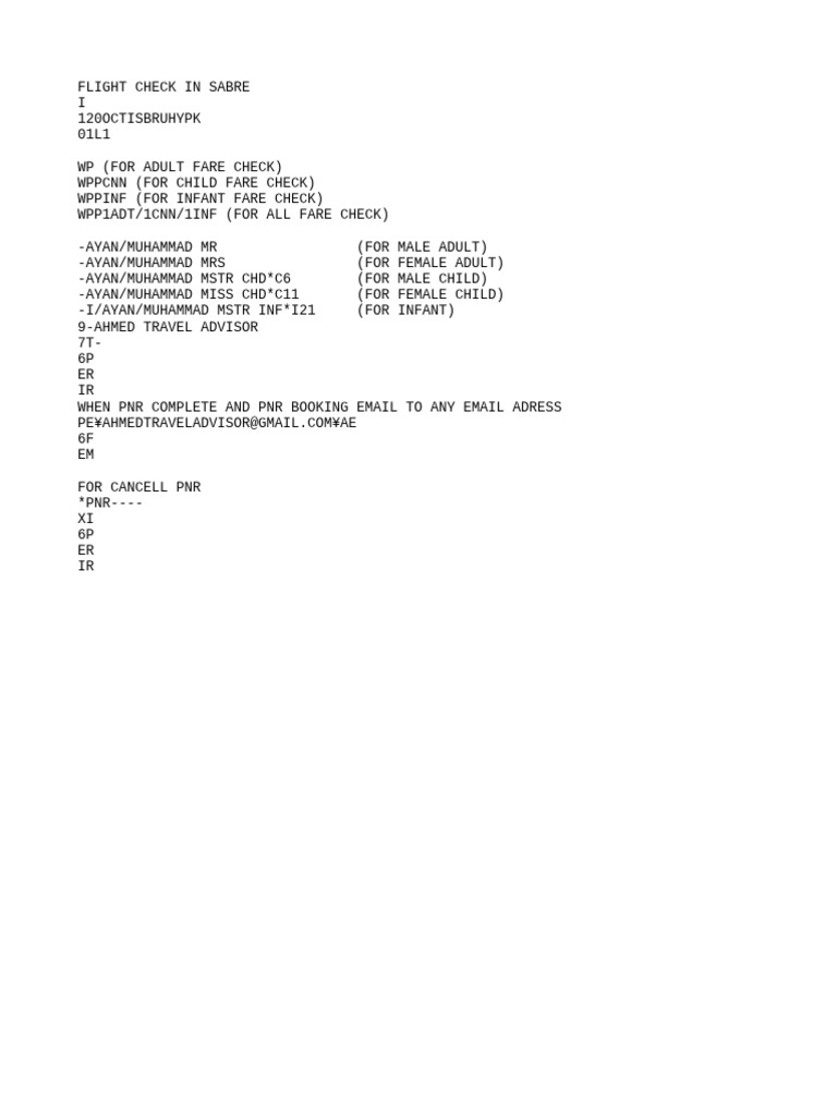 Sabre | PDF