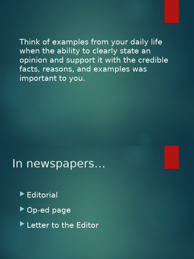 How to Write an Effective Editorial | PDF