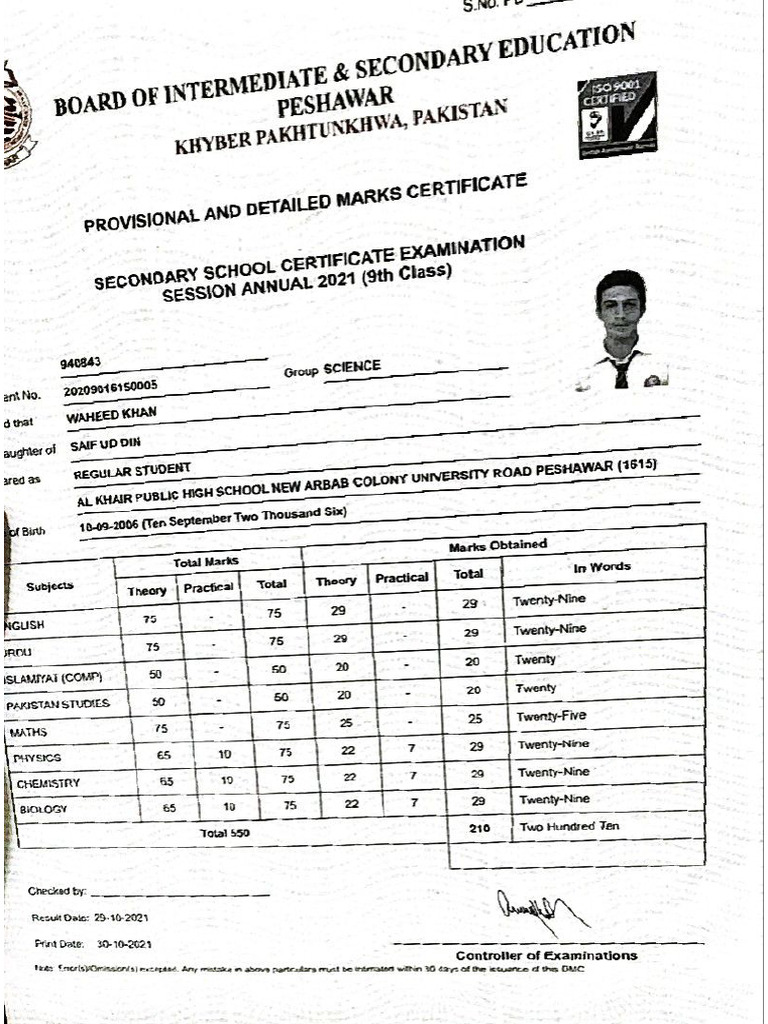9 Class DMC | PDF