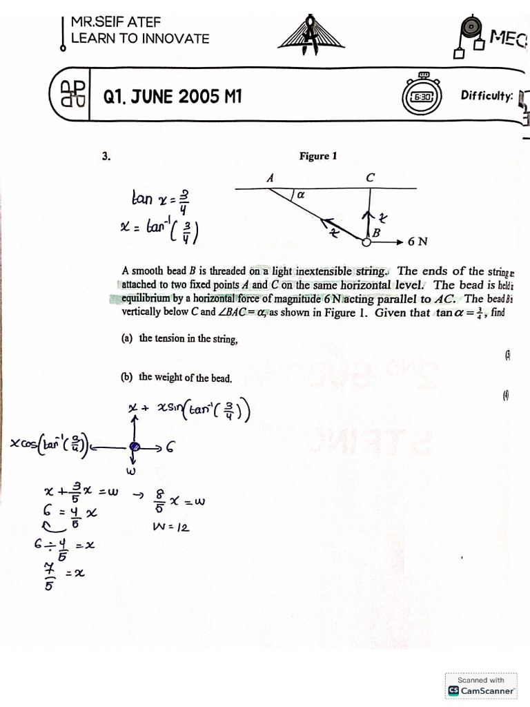 String Tension m1 HW | PDF