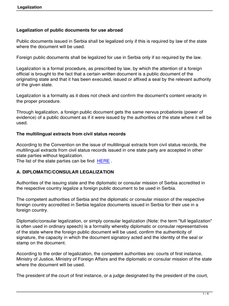 Legalization | PDF | Signature | Government