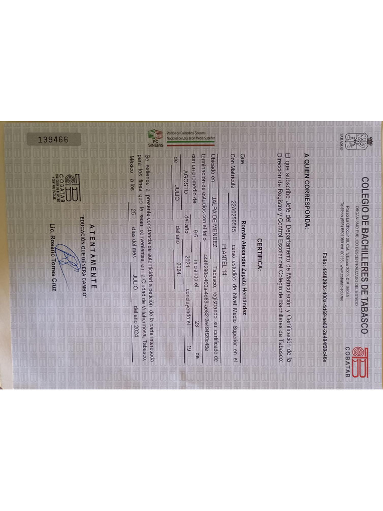 Certifica Do | PDF