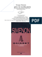 Simenon George - Maigret e La Vecchia Pazza