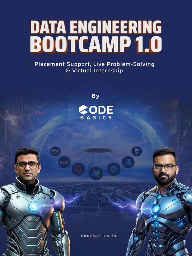 Data Engineering Bootcamp Overview | PDF | Apache Spark | Data Warehouse