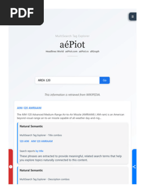 AREA 120 - MultiSearch Tag Explorer