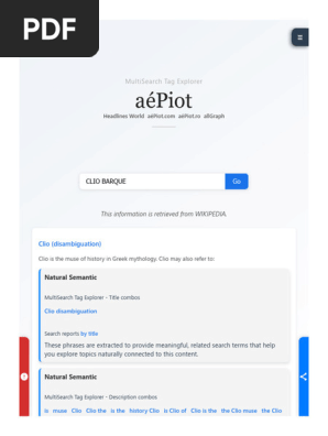 CLIO BARQUE - MultiSearch Tag Explorer
