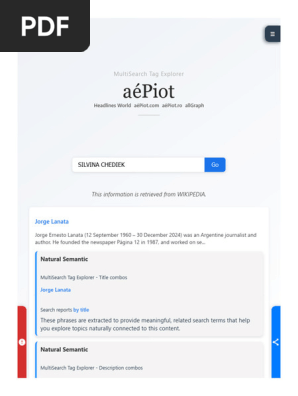 SILVINA CHEDIEK - MultiSearch Tag Explorer