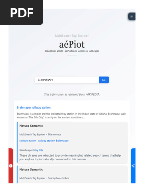 SITAPURAM - MultiSearch Tag Explorer