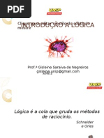 INTRODUÇÃO A LÓGICA aula 1