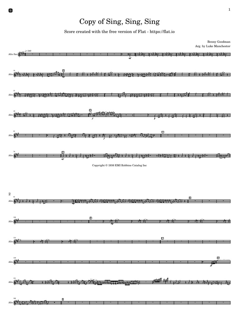 Sing, Sing, Sing | PDF