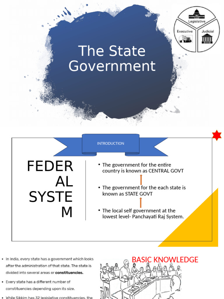 Overview of State Government Structure | PDF | Government | Separation ...