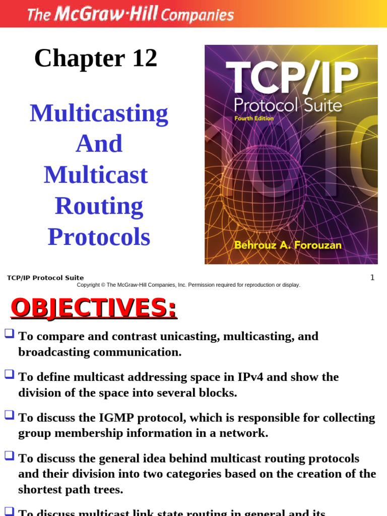 Chap-12 | PDF | Multicast | Routing