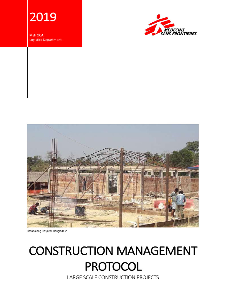 MSF OCA Construction Management Guide | PDF | Project Management | Business