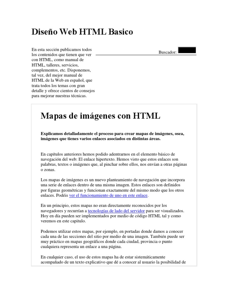 Diseño Web HTML Basico | PDF | Métodos y materiales de enseñanza ...