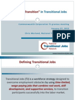 Putting The "Transition" in Transitional Jobs: Commonwealth Corporation Grantees