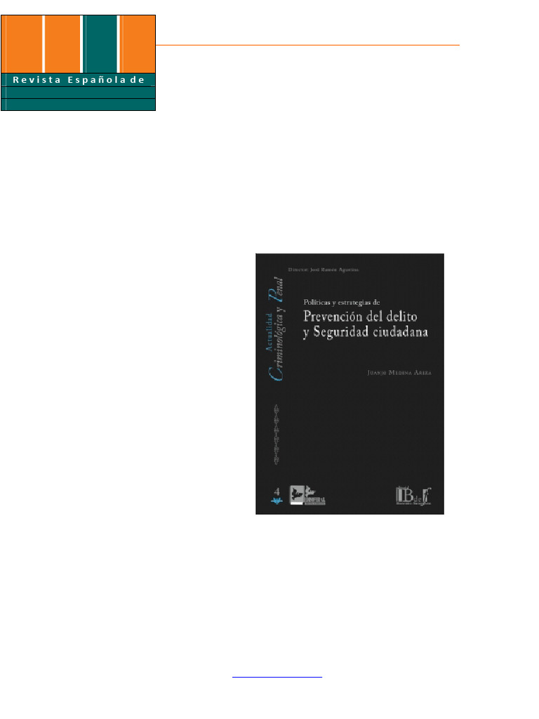Prevención del Delito y Seguridad Ciudadana | PDF | Criminología ...